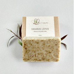 Natural soap with mint